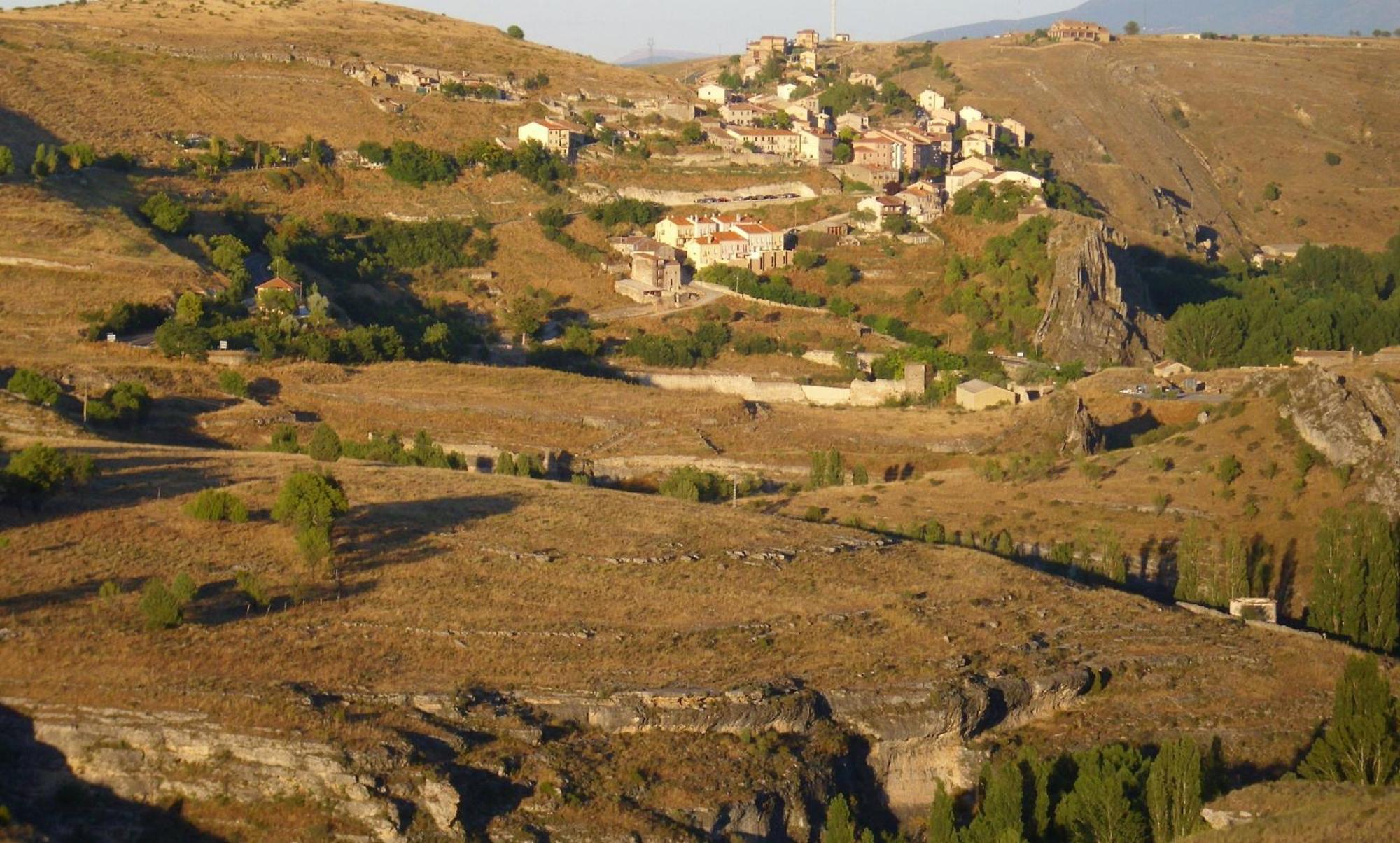 Hotel Rural Vado Del Duraton Сепульведа Экстерьер фото